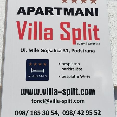 Apartments Villa Split Podstrana Eksteriør billede